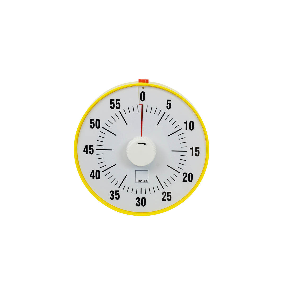 Zeitdauer-Uhr lautlos mit Pausentaste, Ø 19 cm