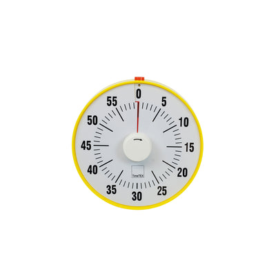 Zeitdauer-Uhr lautlos mit Pausentaste, Ø 19 cm