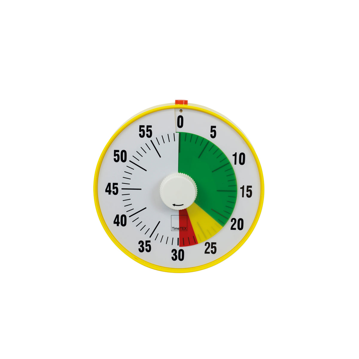 Zeitdauer-Uhr lautlos mit Pausentaste, Ø 19 cm