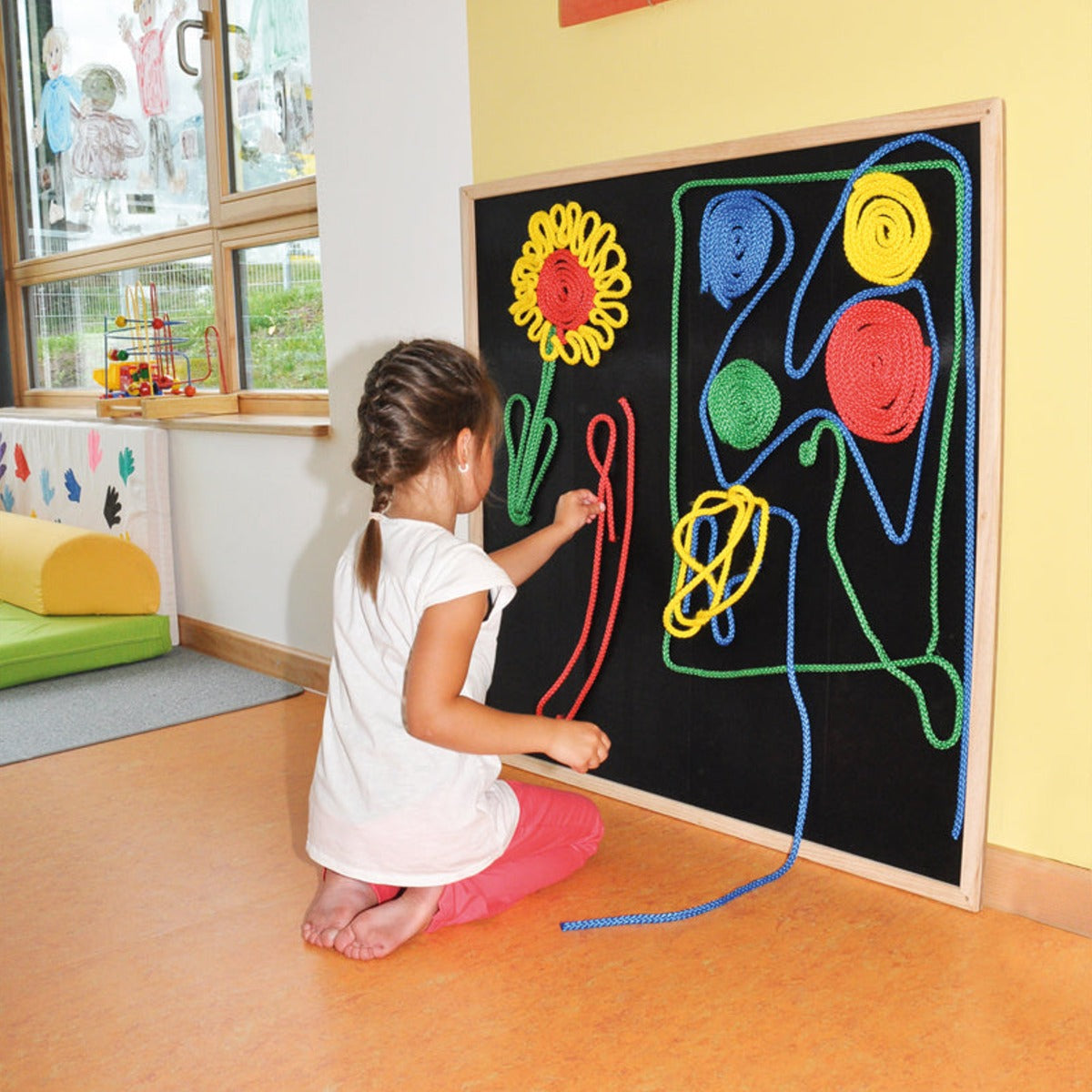 Klettboard, 70 × 70 cm