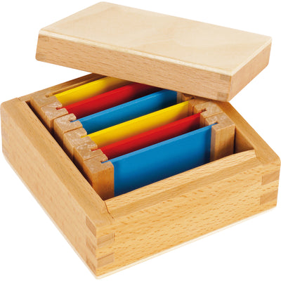 Montessori-Farbtäfelchen