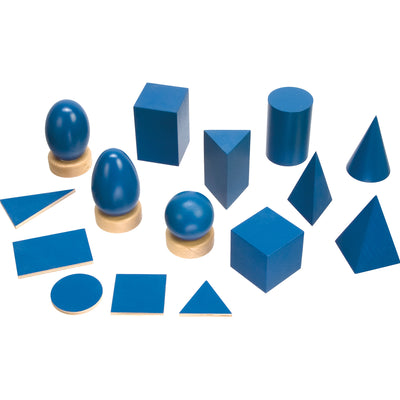 Montessori-Geometrische Körper mit Ständern