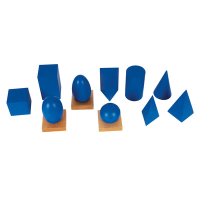 Montessori-Geometrische Körper mit Ständern