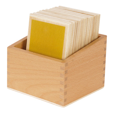 Montessori-Tasttäfelchen grob-fein