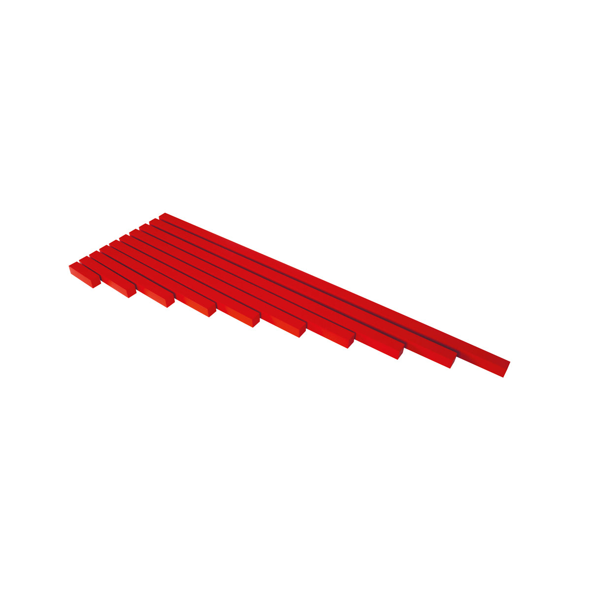 Montessori-Rote Stangen
