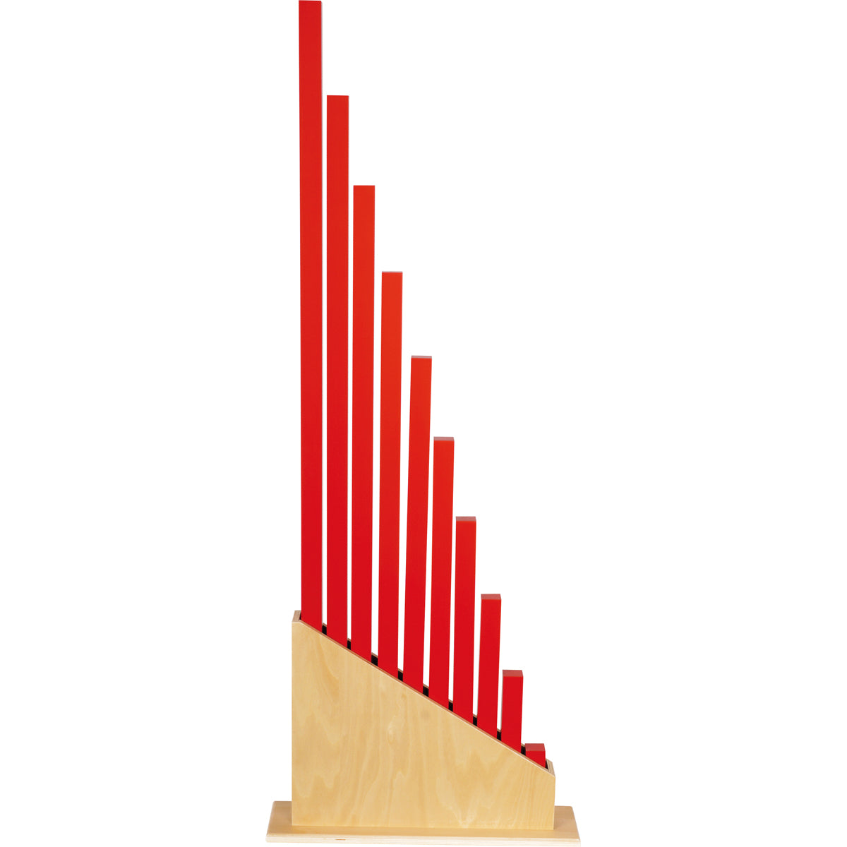 Montessori-Rote Stangen