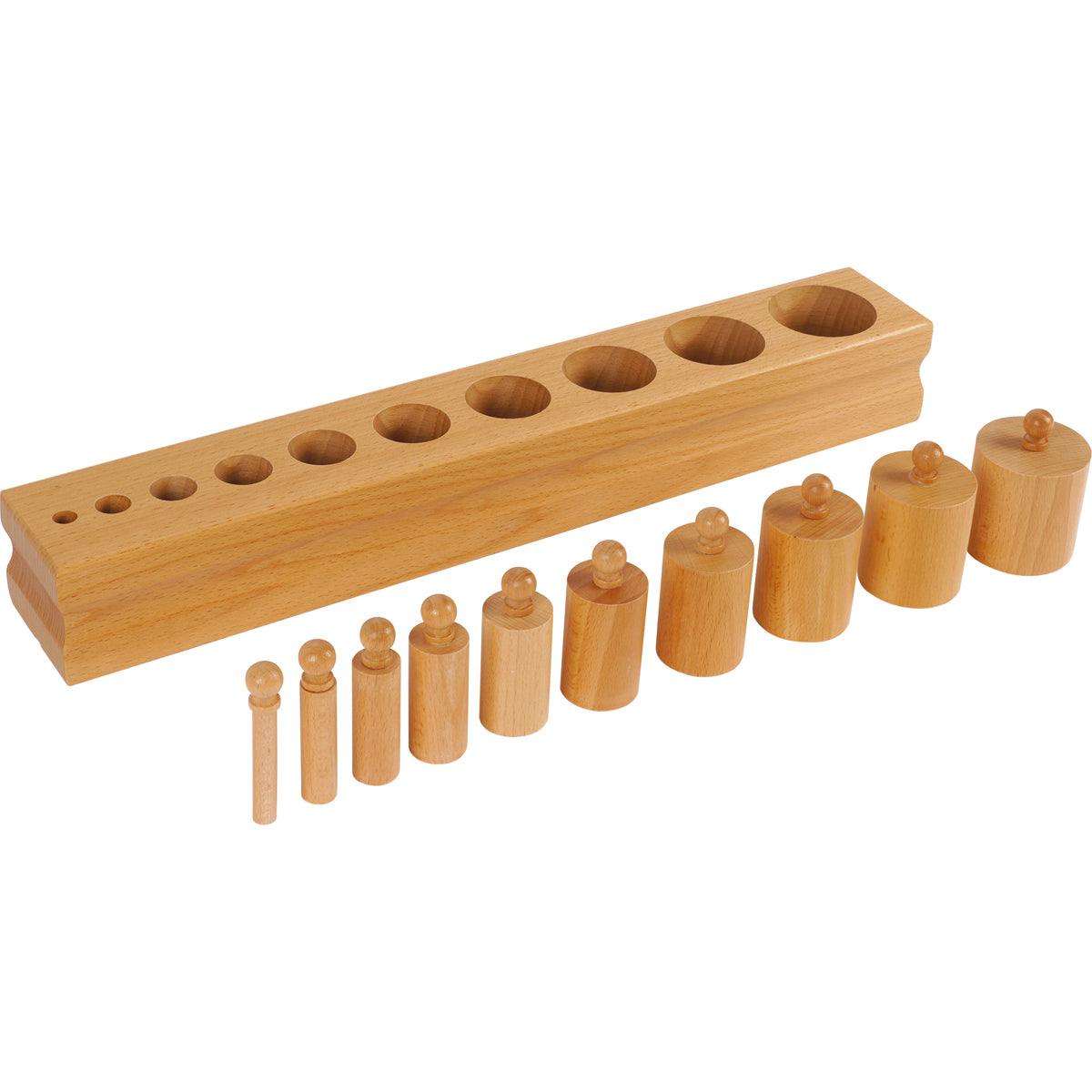 Montessori-Zylinderblock