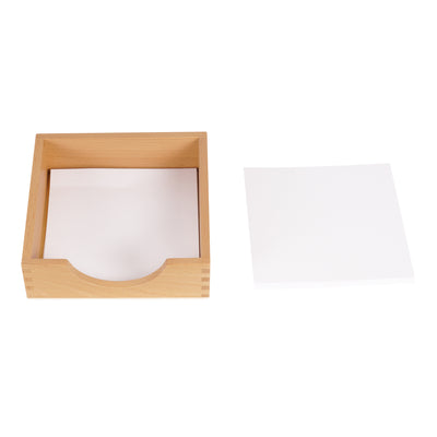 Montessori-Einsatzfigurenpapier, 100 Blatt