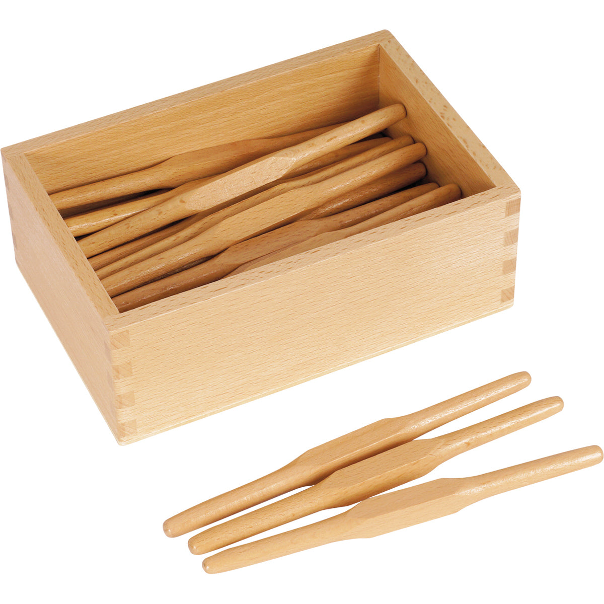 Montessori-Kasten für Spindeln