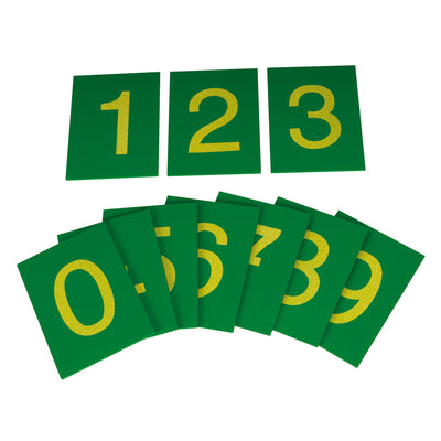 Montessori-Sandpapier-Ziffern 0–9