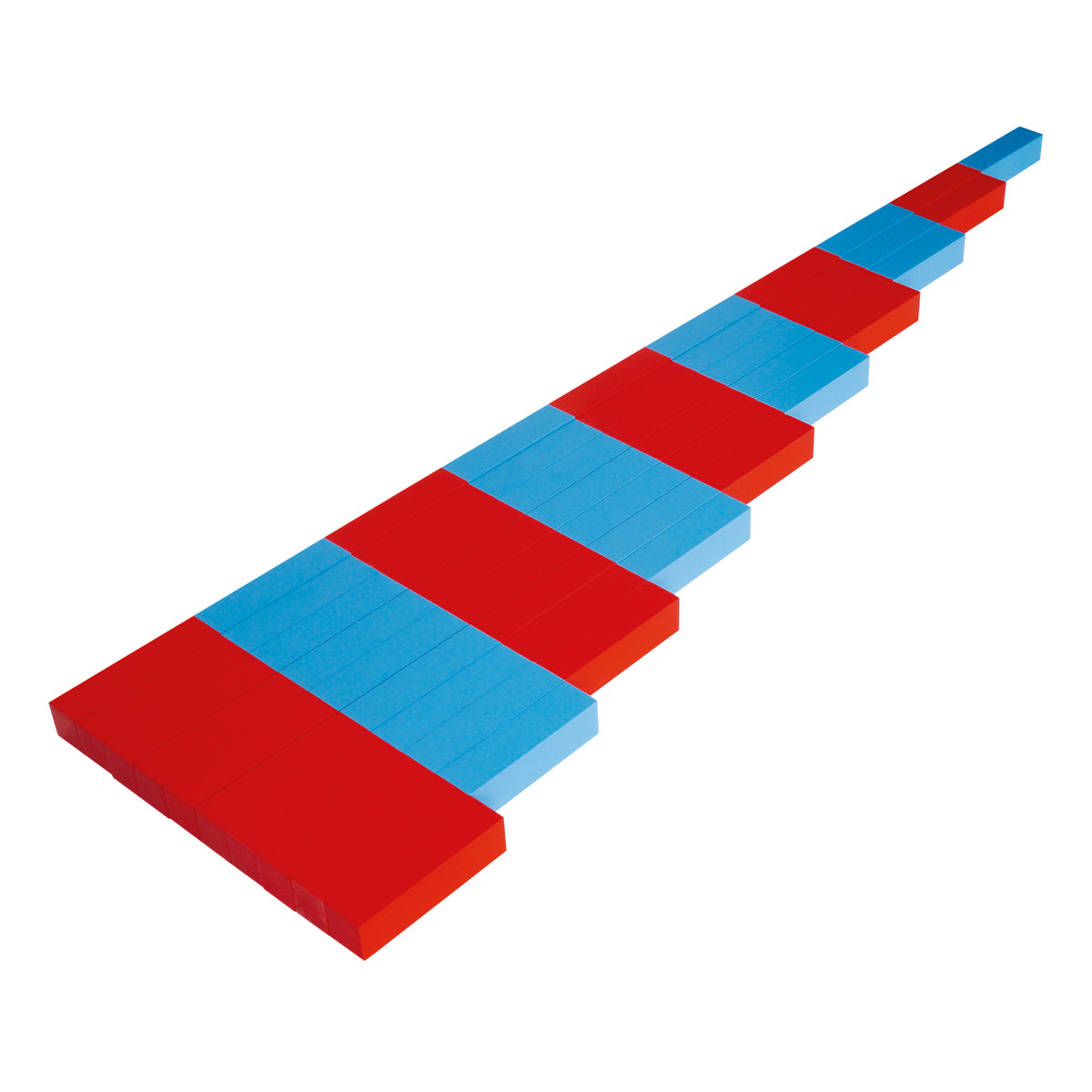 Montessori-Numerische Stangen