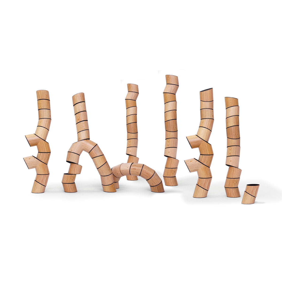 Loggos Holzbausteine, 75 Teile