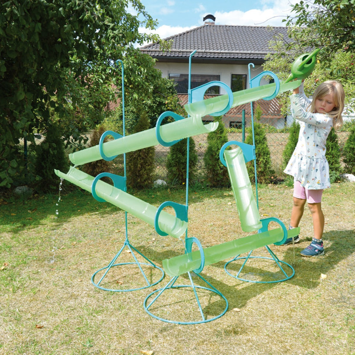 Wasserrinnen in Bambus-Optik, 8er-Set – Bild 2