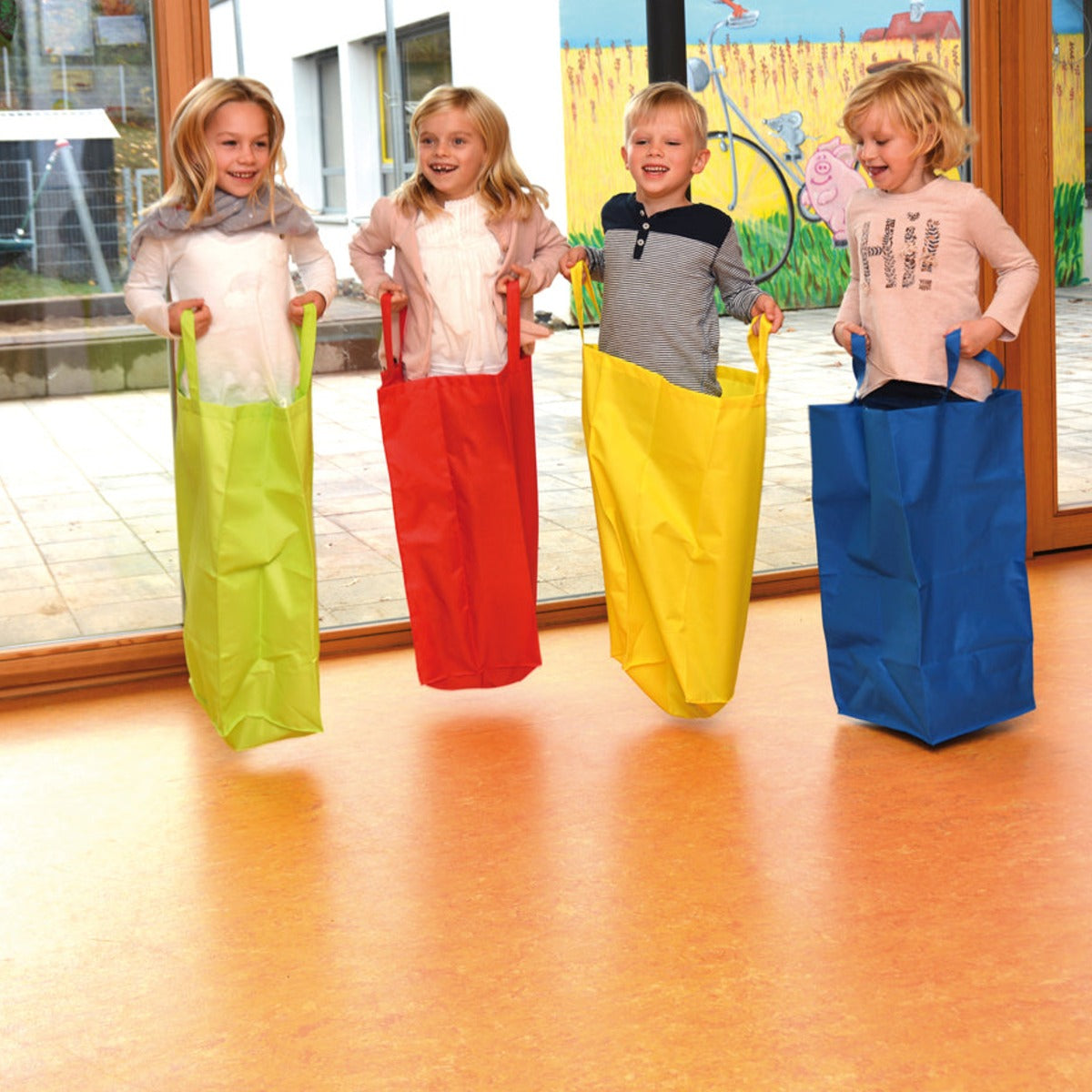 Hüpfsäcke, 4er-Set – Bild 5