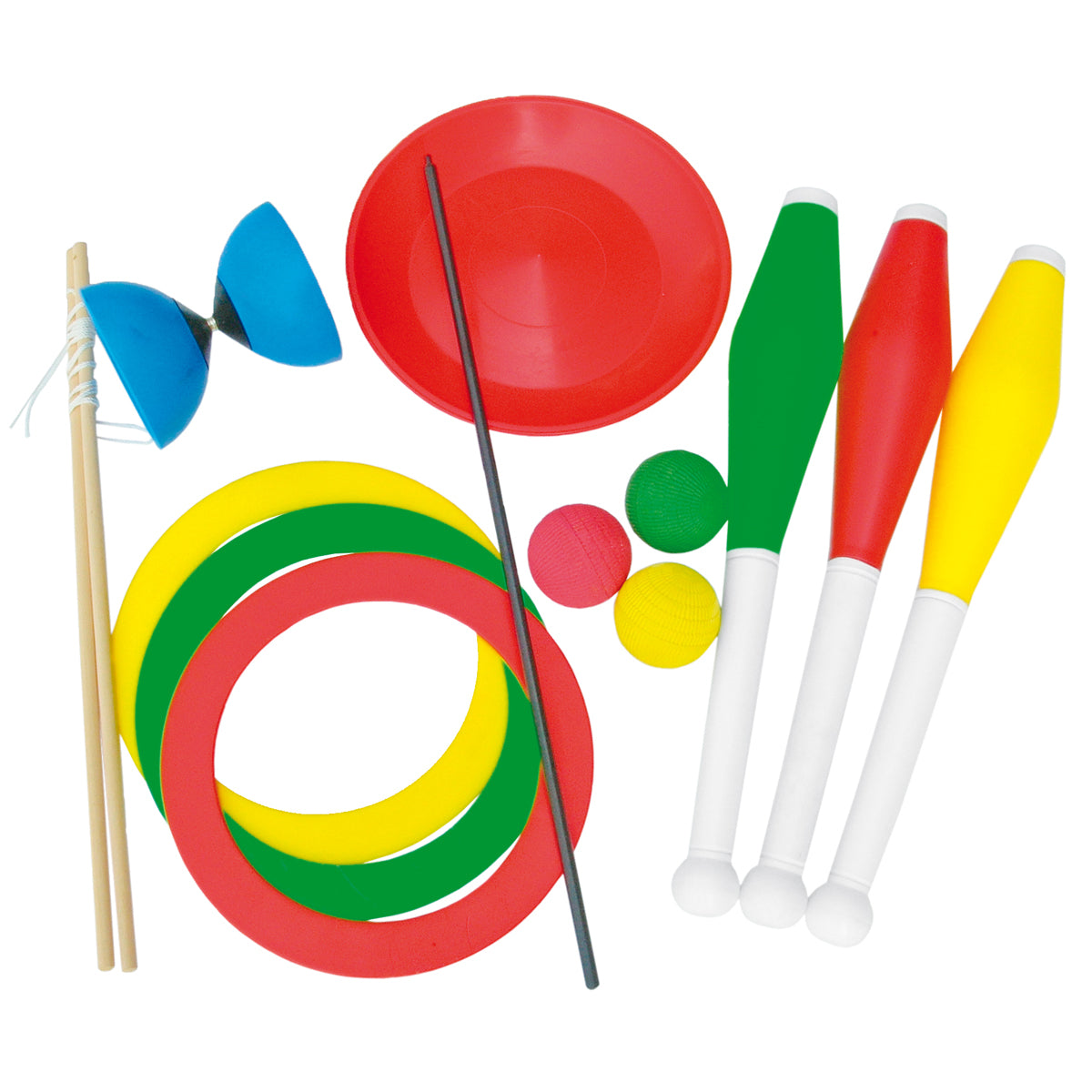 Jonglier-Set, 11 Teile