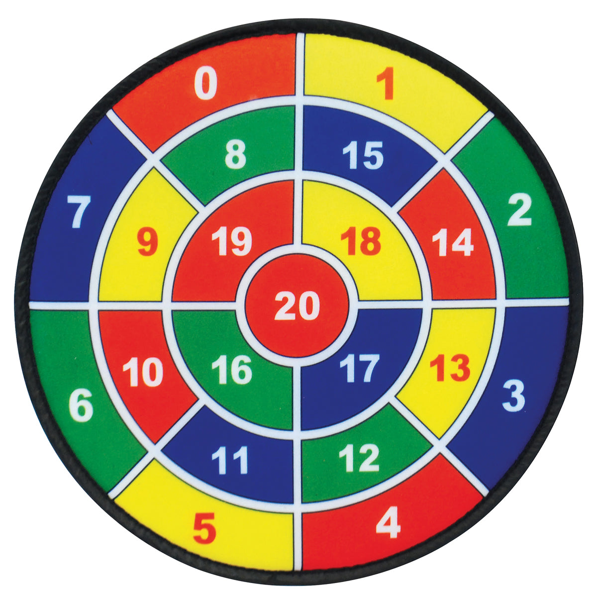 Sicherheitszielscheiben mit Zahlen, 3er-Set – Bild 2