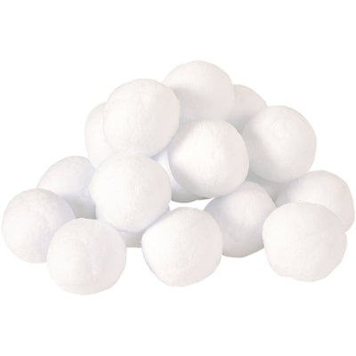 Schneebälle aus Watte, 20er-Set