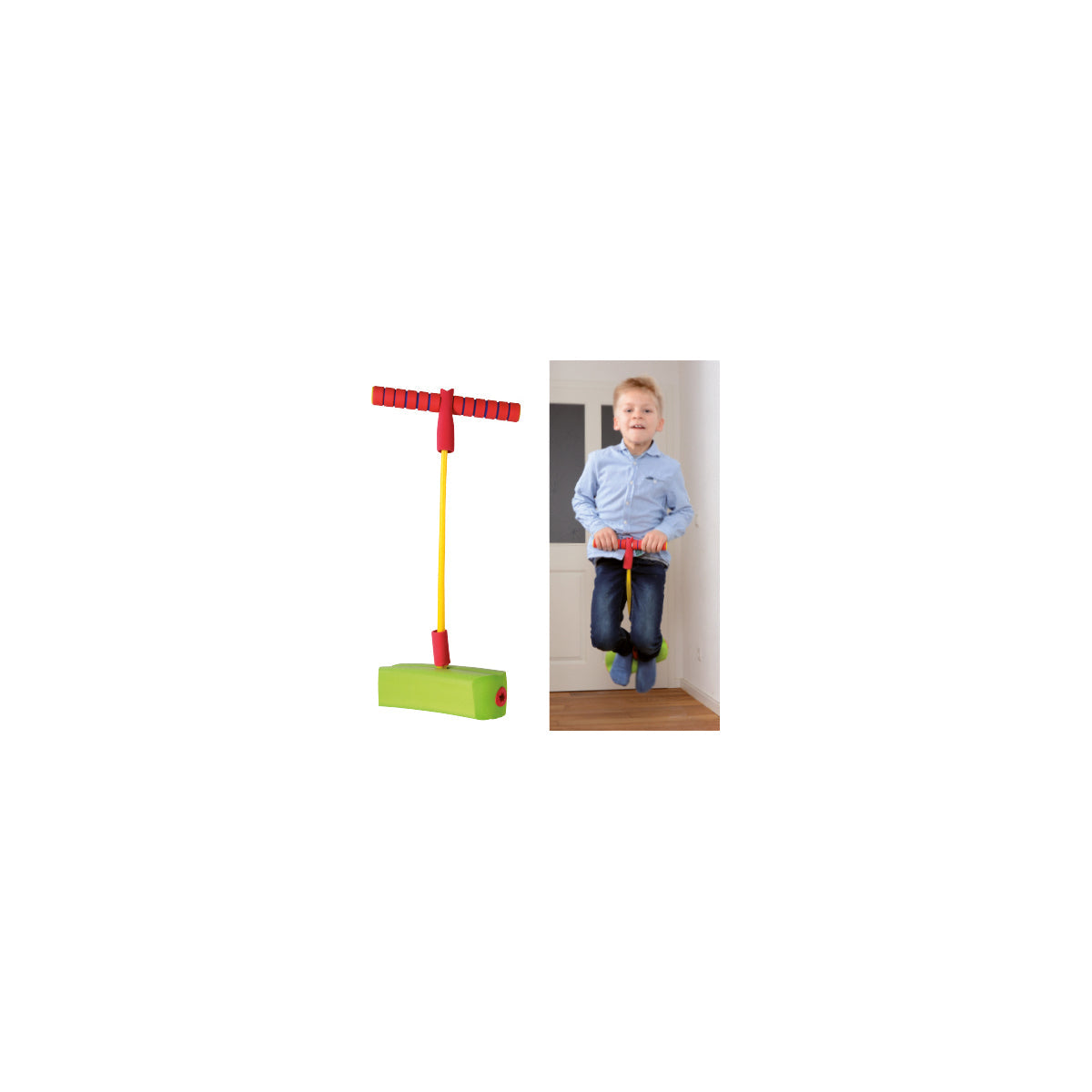 Pogo-Jumper mit Quietsch-Hupe – Bild 3