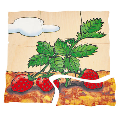 Lagenpuzzle „Erdbeere“