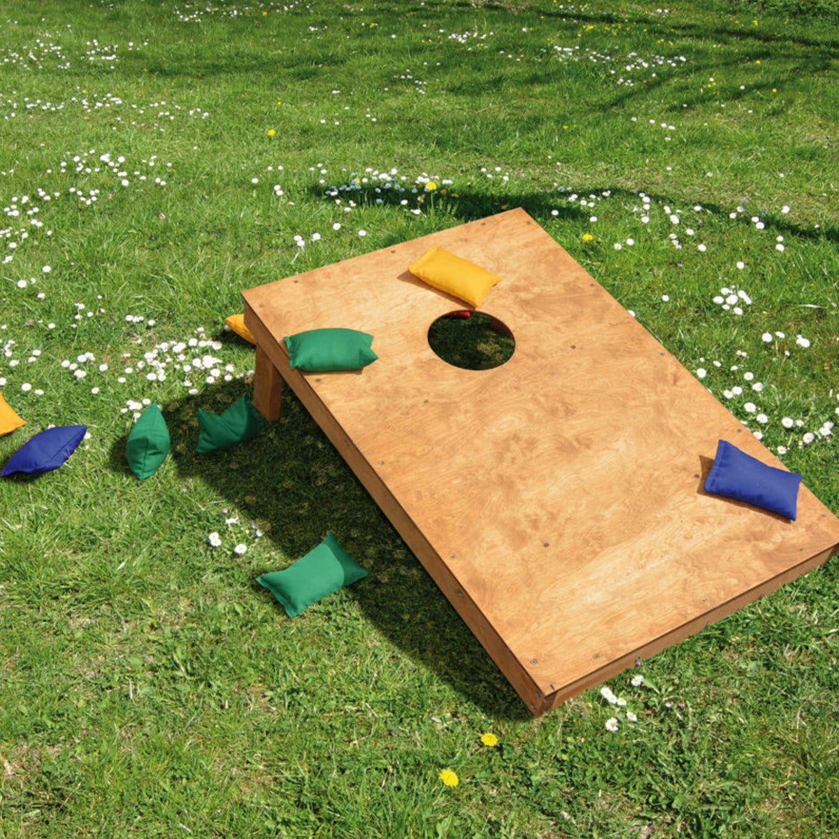 Bohnensäckchen-Zielwurfspiel