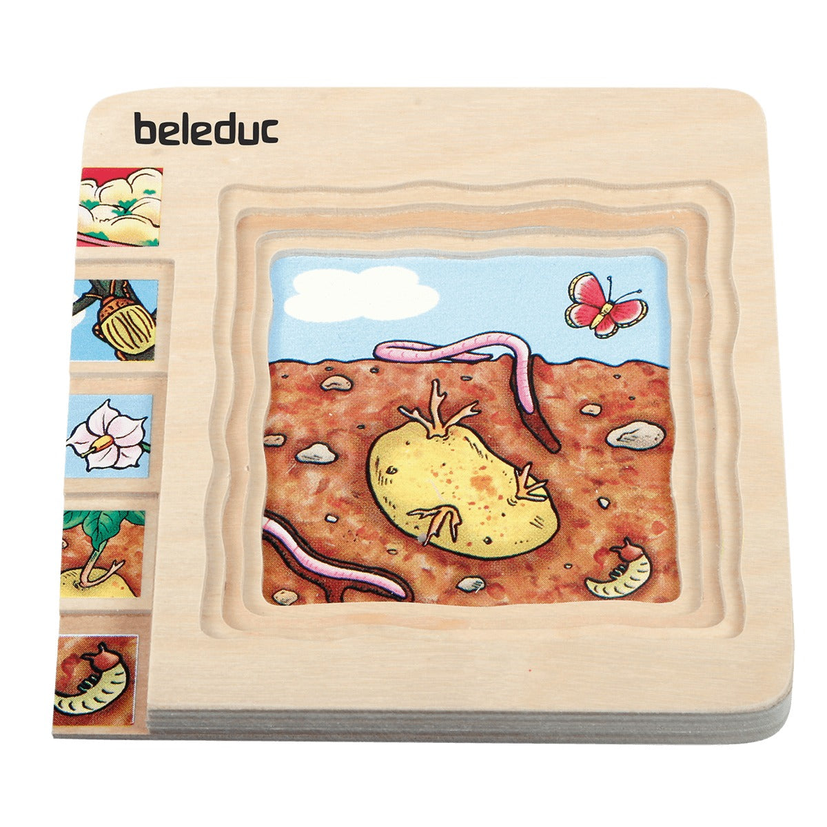 Lagenpuzzle „Kartoffel“