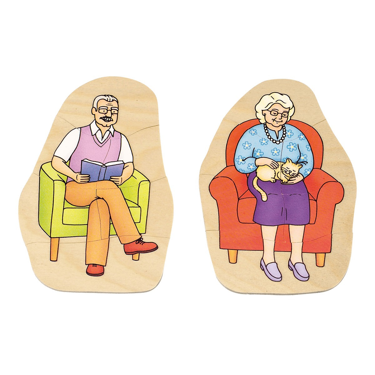 Lagenpuzzle „Oma & Opa“