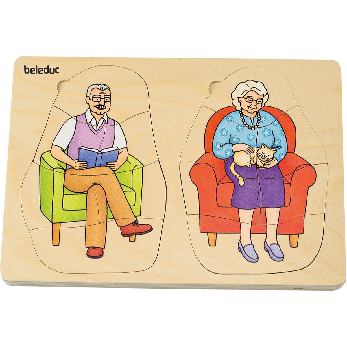 Lagenpuzzle „Oma & Opa“