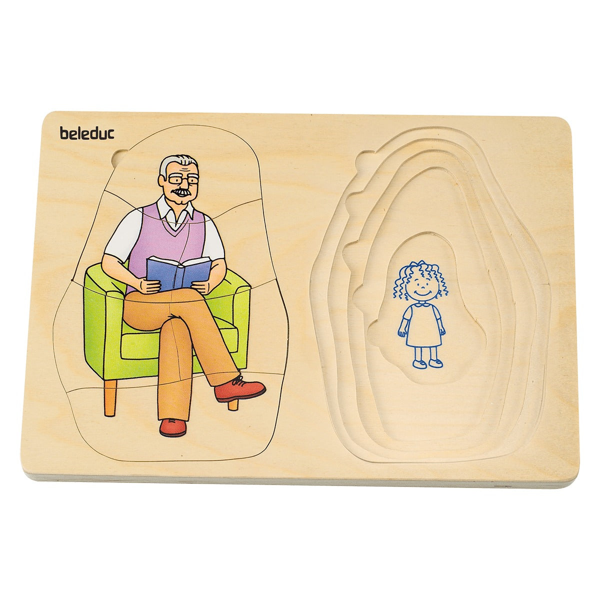 Lagenpuzzle „Oma & Opa“