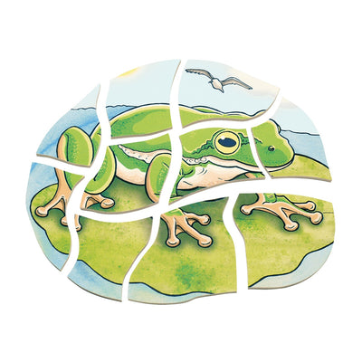 Lagenpuzzle „Frosch“