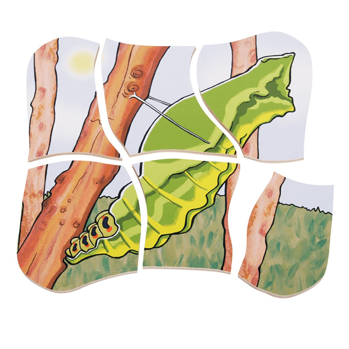 Lagenpuzzle „Schmetterling“
