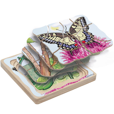 Lagenpuzzle „Schmetterling“
