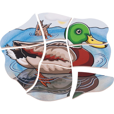 Lagenpuzzle „Ente“