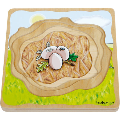 Lagenpuzzle „Ente“