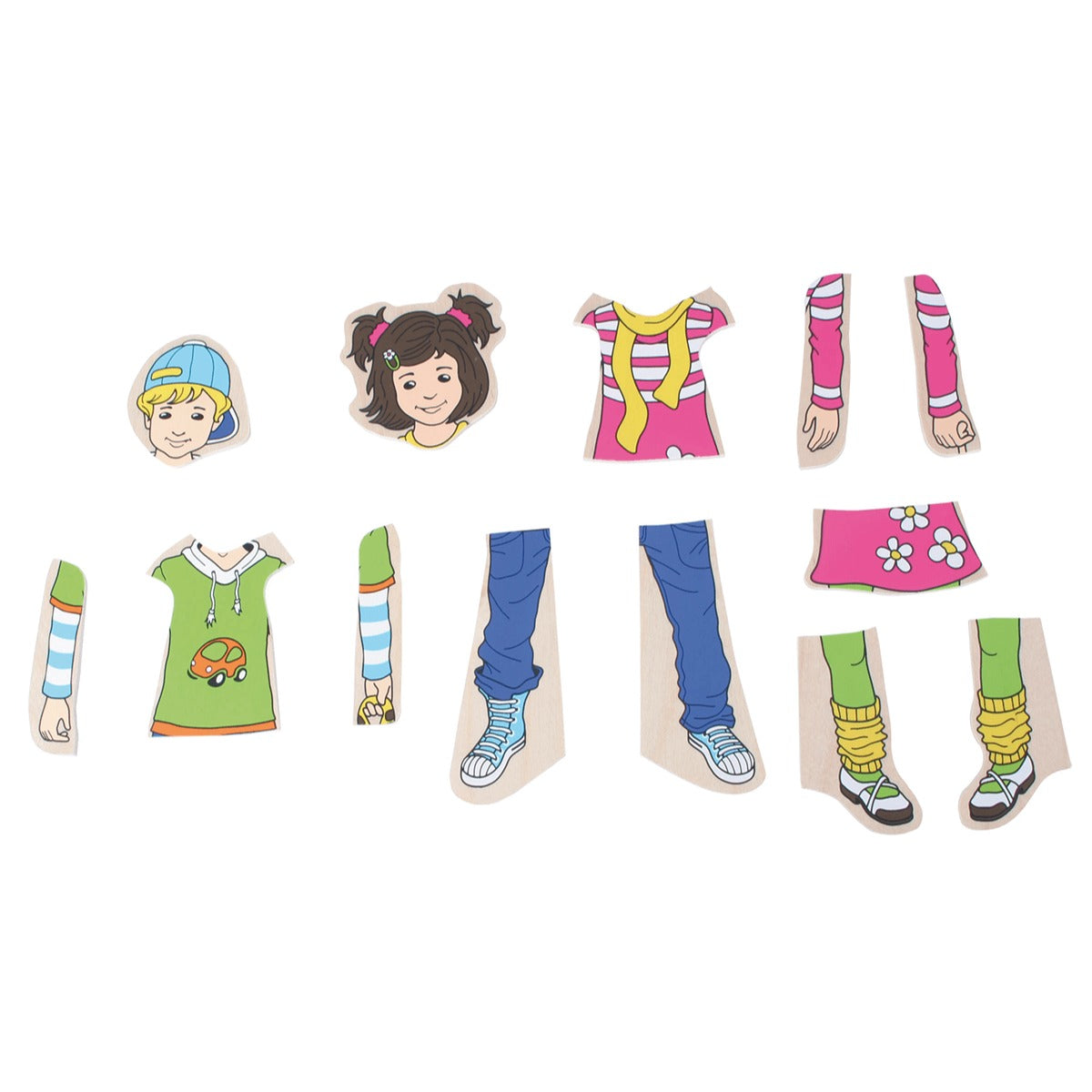 Lagenpuzzle-Set „Anika & Denis“