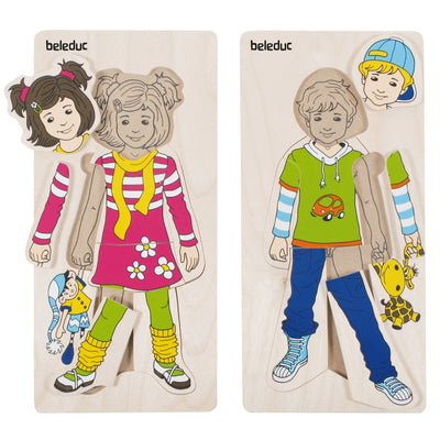 Lagenpuzzle-Set „Anika & Denis“