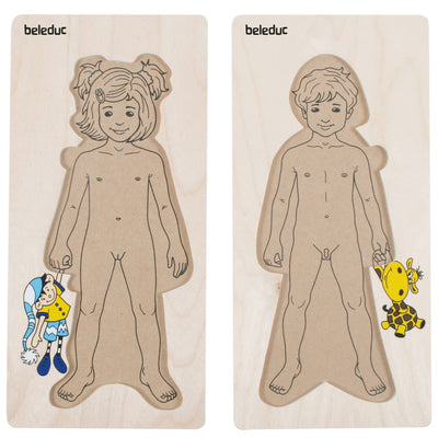 Lagenpuzzle-Set „Anika & Denis“