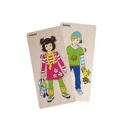 Lagenpuzzle-Set „Anika & Denis“