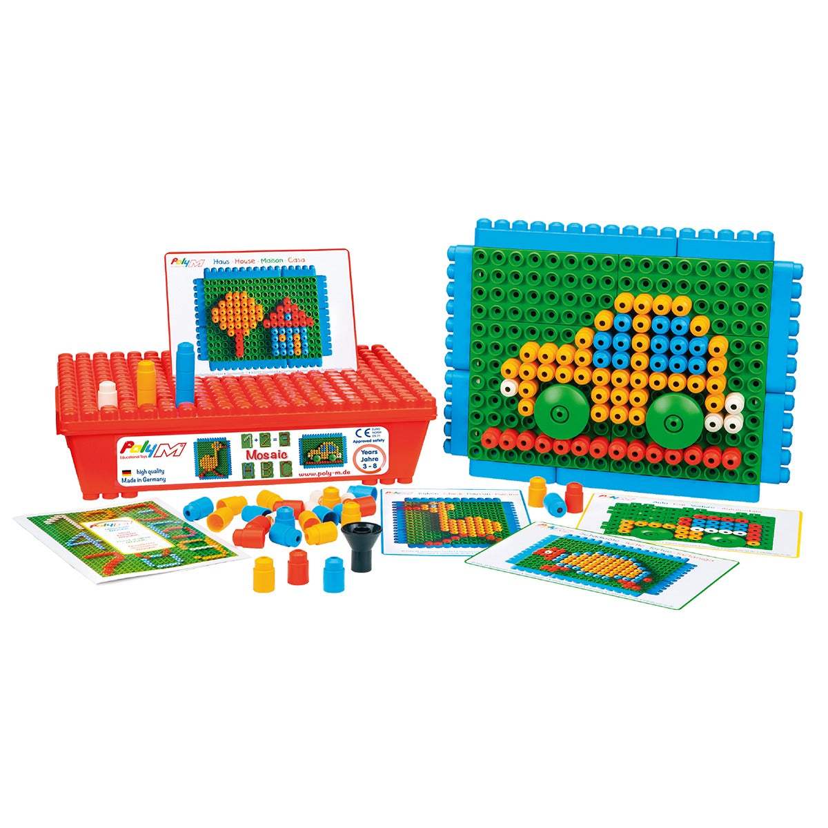 PolyM Mosaik in Multibox S, 125-teilig