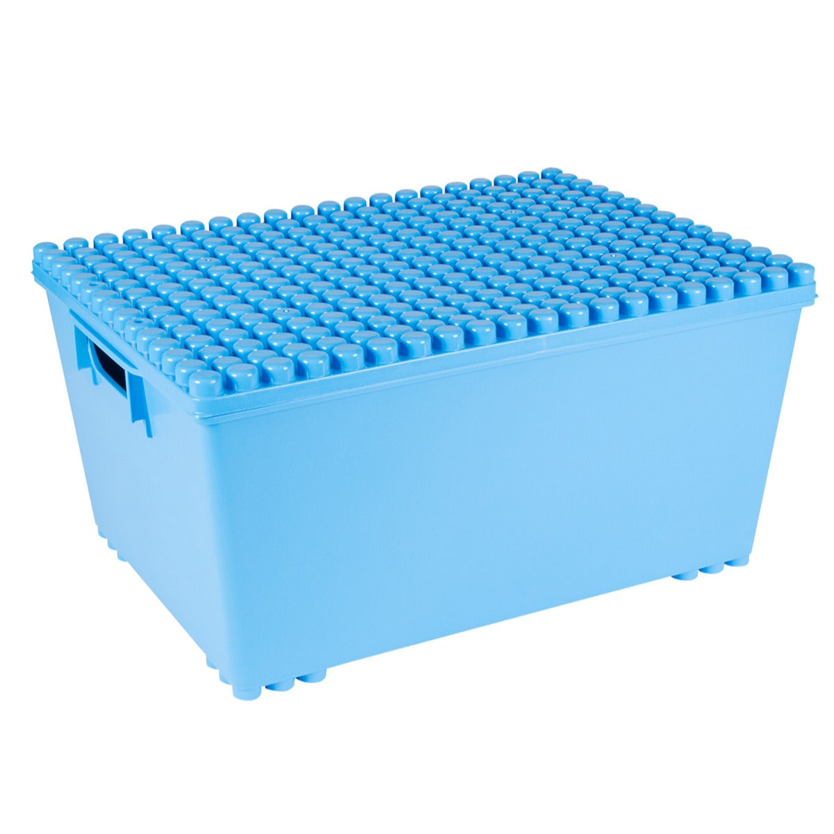 PolyM Multibox M mit Deckel, blau