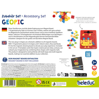 Zubehör-Set „Geopic“ für Magnetboards