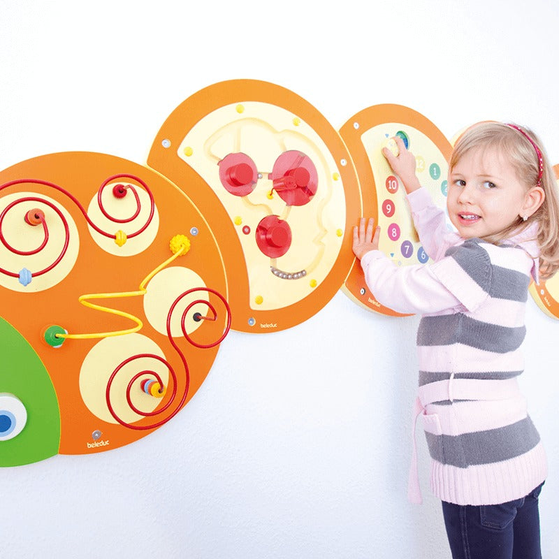 Wandspielobjekt Raupe „Kopf“
