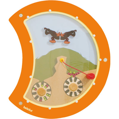 Wandspielobjekt Raupe „Waage“