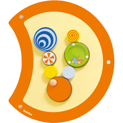 Wandspielobjekt Raupe „Kreisel“