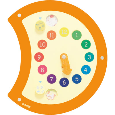Wandspielobjekt Raupe „Uhr“