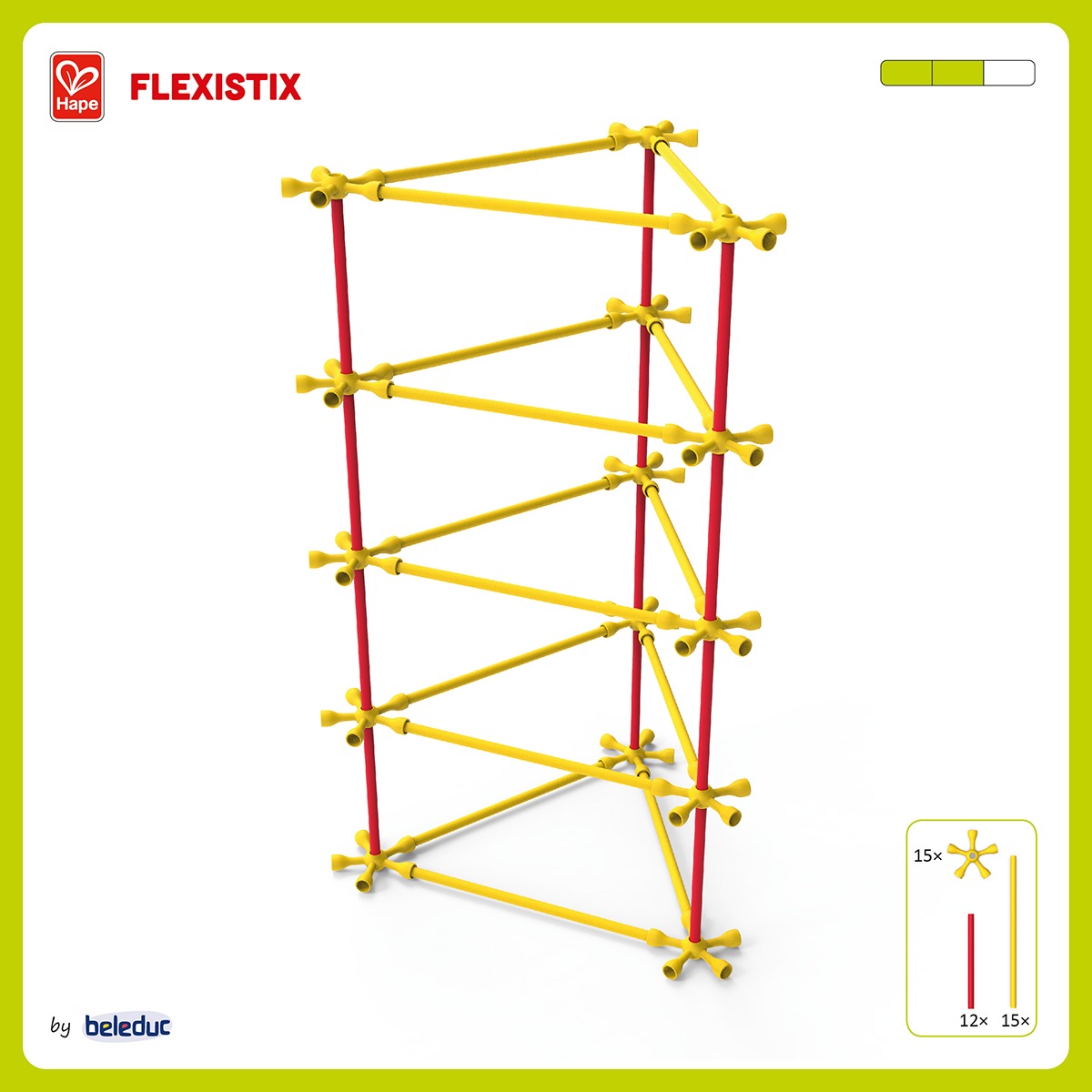 Flexistix XXL Gruppenset, 500 Teile