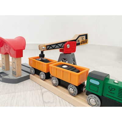 Eisenbahn-Set XXL, 92 Teile
