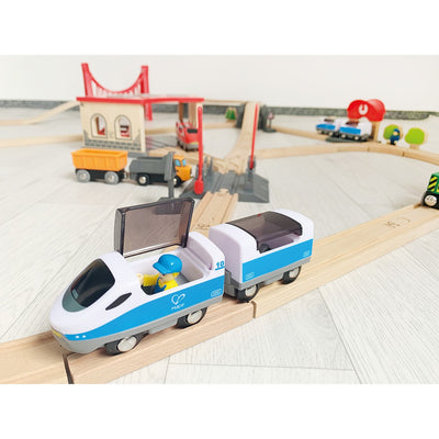 Eisenbahn-Set XXL, 92 Teile