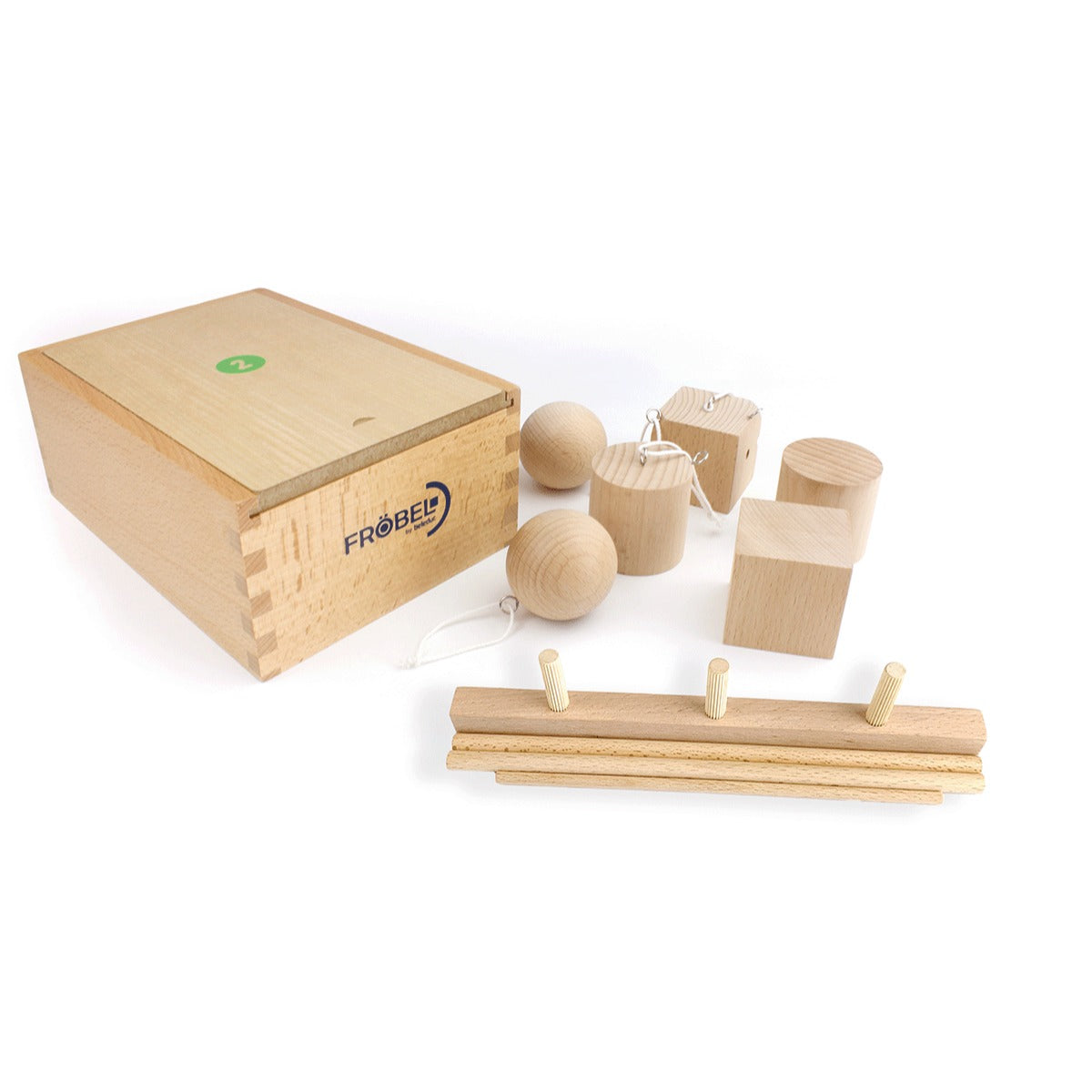 Fröbel-Set 1 (Spielgaben 1 und 2)