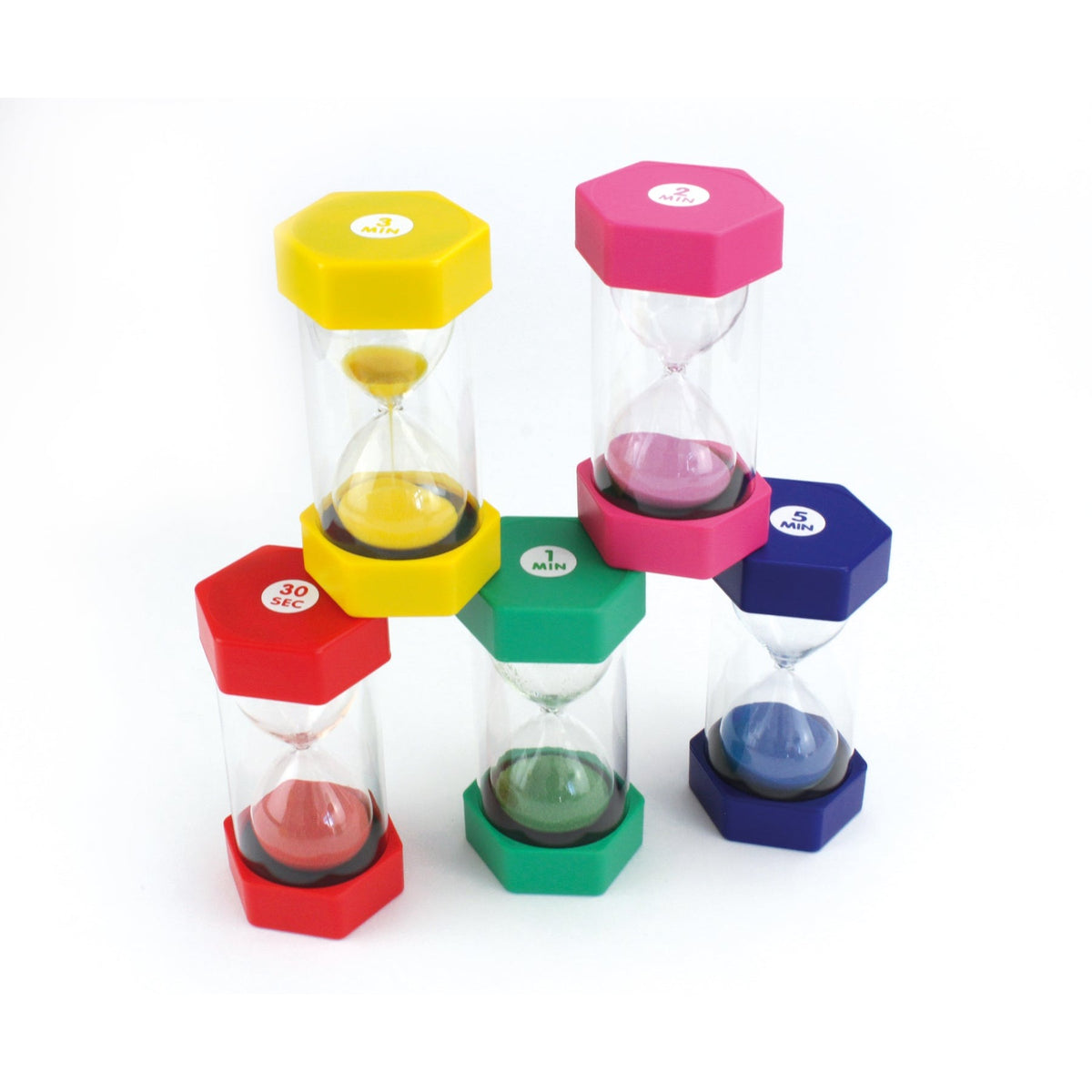 XL-Sanduhren, 5er-Set, 30 cm