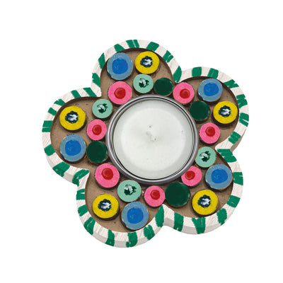 3D-Teelichthalter „Blume“